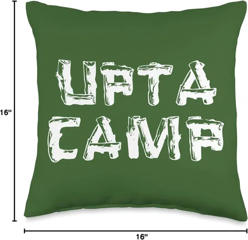 Vista 4 de Upta Camp Almohada de tiro 16x16, multicolor
