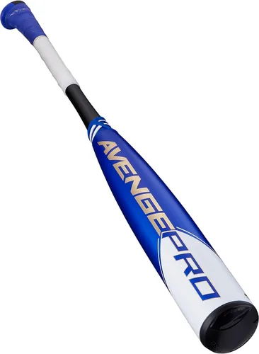 Vista 7 de Axe Bat 2023 Avenge Pro (-5, 2-5/8 pulgadas) USSSA Bate de béisbol, compuesto de 3 piezas, azul/blanco
