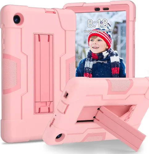 Vista 9 de Bingcok Funda TCL TAB 8 LE para niños, funda híbrida resistente de cuerpo completo a prueba de golpes para TCL Tab 8 LE (modelo: 9137W) 2023/TCL Tab