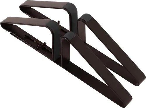 Vista 9 de PUPETPO Pies de soporte para puerta para mascotas (versión actualizada), juego de 2 pies de soporte de metal para puerta para mascotas para puertas