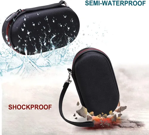 Vista 7 de LTGEM Funda rígida de EVA para Razer Viper V2 Pro Hyperspeed Wireless Gaming Mouse - Bolsa protectora de viaje para almacenamiento