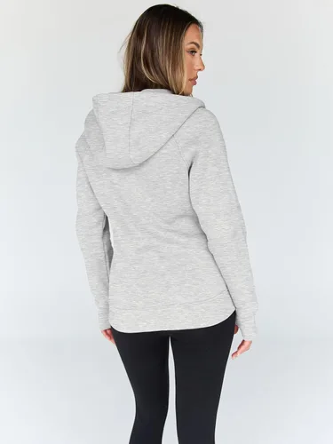 Vista 49 de Trendy Queen Sudaderas con capucha y cremallera para mujer, chaquetas de vellón, talla extragrande, moda de otoño e invierno