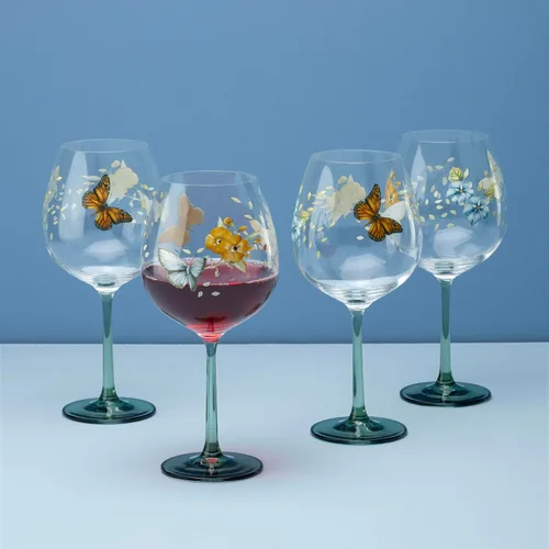 Vista 3 de Lenox 896702 Butterfly Meadow - Copas de vino (4 unidades)