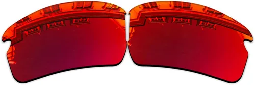 Vista 2 de Lenses Replacement for Oakley Flak 2.0 OO9295 59mm Sunglass - Confirm Fit Scratch Resistant polarizado revestimiento de espejo rubí