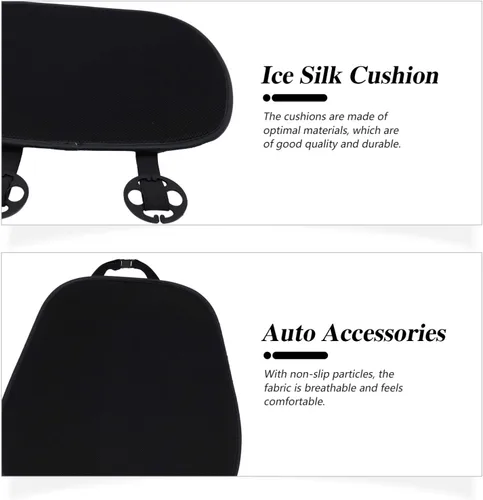 Vista 3 de FAVOMOTO Cojines de asiento automotriz Funda de asiento de coche transpirable Almohada lumbar para coche
