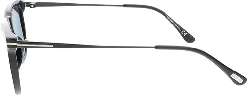 Vista 3 de Gafas de sol Tom Ford FT 0625 Arnaud- 02 01D brillante negrohumo polarizado