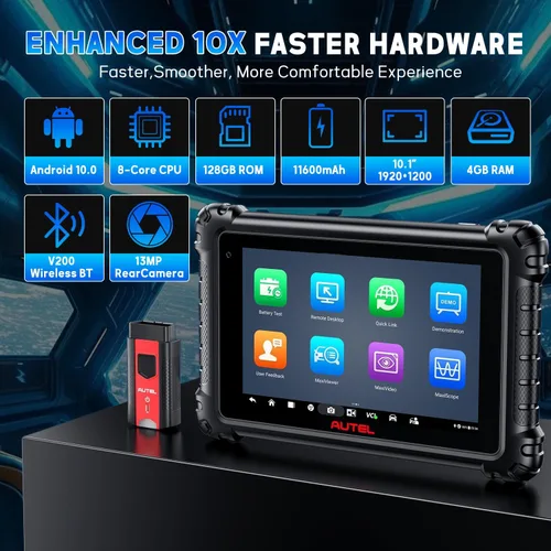 Vista 9 de Autel Escáner MaxiSys MS906MAX OBD2, mucho mejor que MS906 Pro, 2026 MS906 MAX hasta MS906S MS906BT MS908, codificación ECU, 3000+ prueba activa