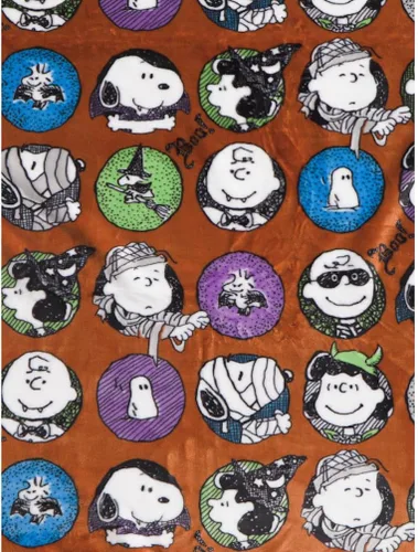 Vista 7 de Berkshire Blanket & Home Co. Mantas y mantas de Halloween (gris – Feliz Halloween, 50 x 70 pulgadas)