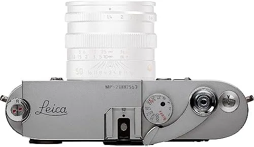 Vista 4 de Leica Cámara de telémetro MP 0.72 (plateado) (10301) + software de fotografía Corel + estuche + trípode flexible + kit de limpieza