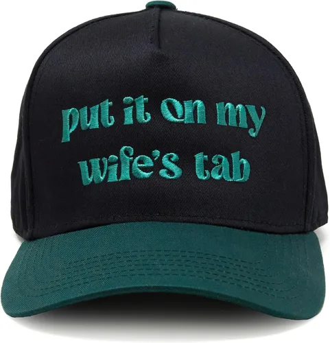 Vista 29 de Funky Junque Gorra Trucker Snapback Boy Mom - Verde/Beige