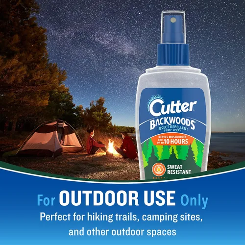 Vista 13 de Cutter Backwoods Repelente de insectos, atomizador con 25 % de DEET, 6 onzas