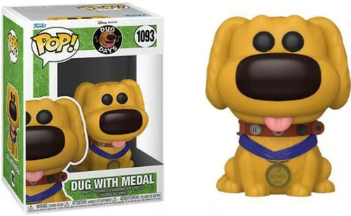 Vista 2 de Funko Disney Pixar: Dug Days - Hero Dug Pop! Figura de vinilo (incluye funda protectora compatible con Pop Box)