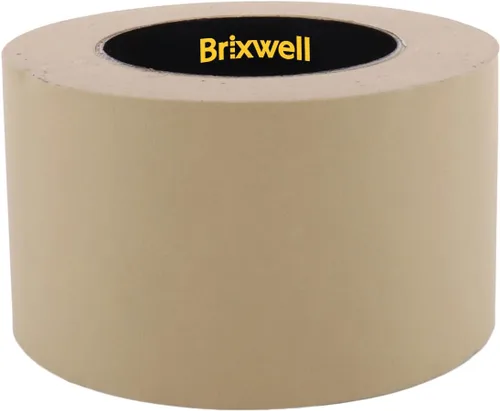 Vista 3 de Brixwell 48 rollos de cinta adhesiva de uso general de grado profesional de 3 pulgadas x 60 yardas, fabricada en los Estados Unidos