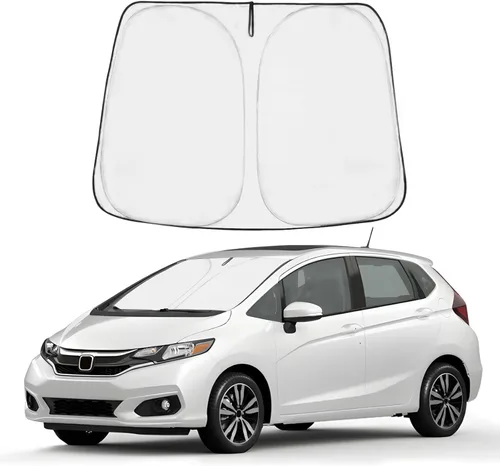 Vista 279 de Proadsy Parasol para parabrisas Rivian R1S 2022-2025 2026 de 4 capas plegable, protector de parasol frontal que bloquea los rayos UV, mantiene