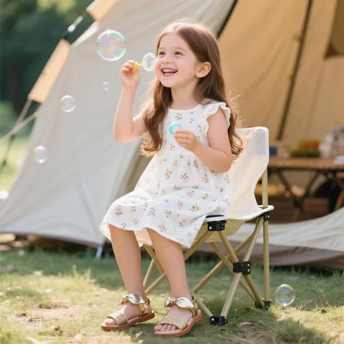 Vista 3 de Kiderence Sandalias para niñas pequeñas, zapatos de verano para niñas pequeñas