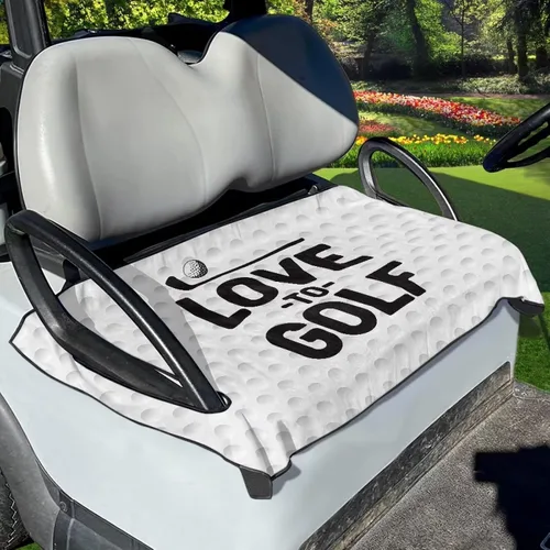 Vista 27 de Funda para asiento de carrito de golf, ligera, ajuste universal, accesorios para carrito de golf, fácil de instalar