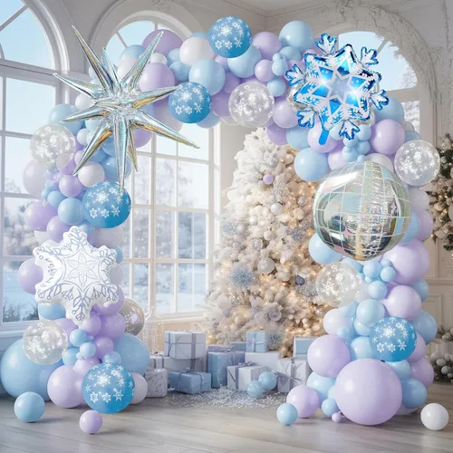Vista 16 de Jobkoo Kit de Guirnalda de Arco de Globos de Videojuegos con Globos de Papel Metálico de Controlador de Juego Globos de Látex Azules Verdes Negros