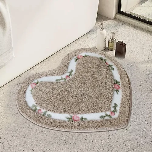 Vista 13 de Abreeze Alfombra rosa para sala de estar y dormitorio, antideslizante, ultrasuave, lavable y absorbente, 17.71x49.21 pulgadas, color azul