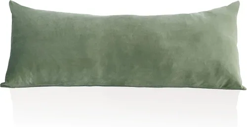 Vista 39 de StangH - Funda de almohada de terciopelo suave, 1 pieza Hidden Zipper, Skin Friendly, for Sleep and Relax, Neutral Home Decor, Sofa, Living Room