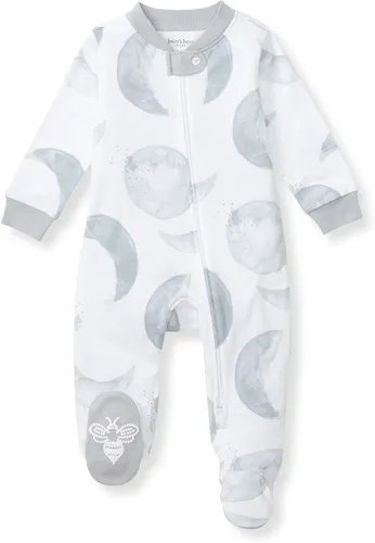 Vista 18 de Burt's Bees Baby - Pijama de una pieza para bebé, mameluco para dormir y jugar, algodón 100% orgánico, cremallera frontal