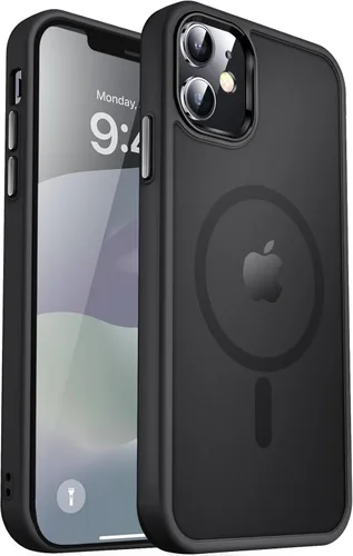 Vista 191 de MOCCA - Funda magnética resistente para iPhone XR de 6.1 pulgadas, compatible con MagSafe, funda con protección contra caídas de grado militar