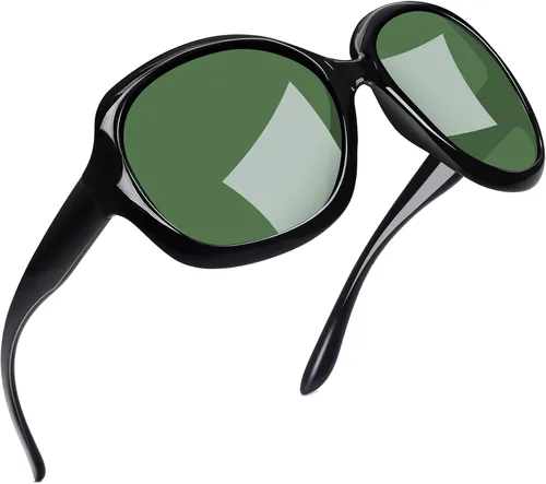 Vista 164 de Joopin Lentes de sol de gran tamaño para mujer, polarizados, grandes, para conducción, protección UV, grandes sombras