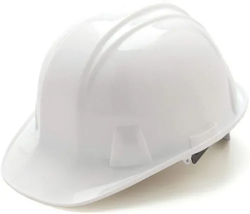 Vista 14 de Pyramex SL Series Cap Style Hard Hat, 4-Point Ratchet HDPE shell, Rain trough, Low-profile design, Fits all head sizes, Construction & utility