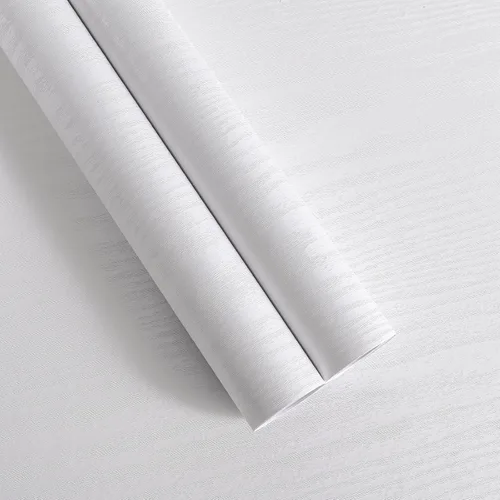 Vista 21 de Papel de contacto de madera azul oscuro despegar y pegar, papel tapiz engrosado sin rasgaduras, adhesivo de vinilo, autoadhesivo impermeable