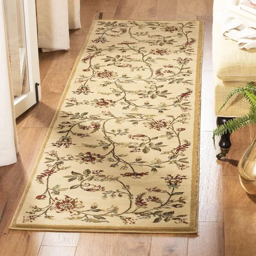 Vista 14 de SAFAVIEH - Alfombra de acento de la colección Lyndhurst, 3'3" x 5'3", color negro y multi, diseño floral tradicional, no desprende pelusa y de fácil