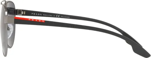 Vista 2 de Prada PS54TS - Gafas de sol 5AV5Z1-58 - Marco de metal gris polar PS54TS-5AV5Z1-58 plomizo