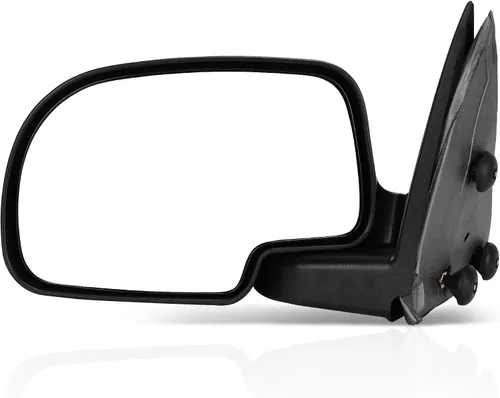 Vista 17 de YITAMOTOR Espejo retrovisor izquierdo para remolque con vidrio ajustado eléctricamente y calefactado, señal de giro LED con flecha, lámpara