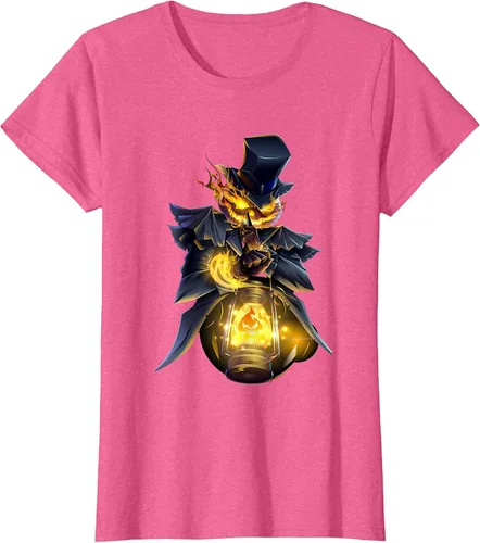 Vista 16 de Halloween Pumpkin Scary Jack O Lantern Boy Girl Men Women T-Shirt Negro