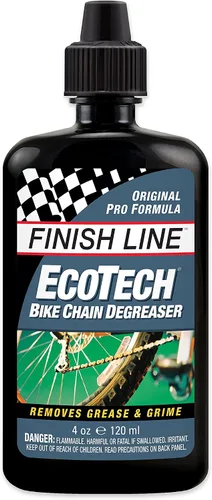 Vista 3 de Finish Line Kit de transmisión para bicicletas, incluye cepillo Grunge, lubricante seco de 2 onzas, desengrasante EcoTech de 4 onzas, sistema