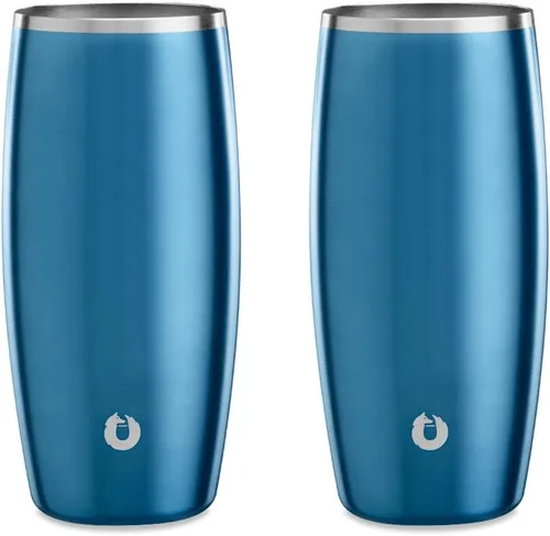 Vista 7 de Snowfox Vaso de cerveza de acero inoxidable con aislamiento al vacío de alta calidad, accesorios de bar en casa, elegante bartending, vasos de pinta