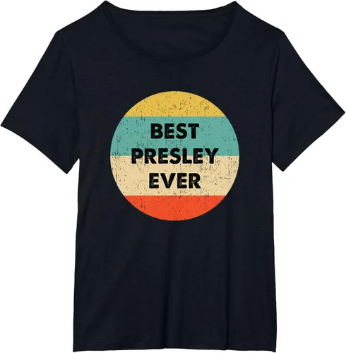 Vista 35 de Camiseta Presley Name, Negro, S
