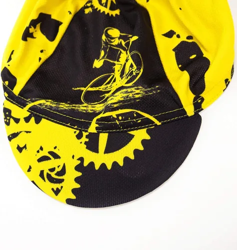 Vista 2 de JPOJPO - Gorra de ciclismo para hombre poliéster transpirable absorbe el sudor