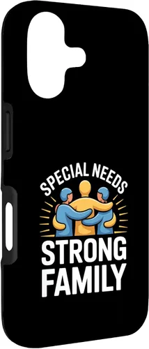Vista 3 de Special Needs Strong Family Support Case for iPhone 17
