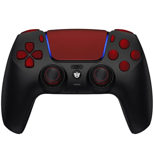 Vista 2 de HEXGAMING Rival Controller 2 Mappable Paddles & Interchangeable Thumbsticks & Hair Trigger Compatible with ps5 Controller PC Wireless FPS Esport