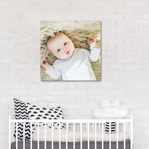 Vista 2 de LZIMU Impresiones en lienzo personalizadas con tus fotos, arte de pared personalizado de foto a lienzo, regalo de foto personalizado para decoración