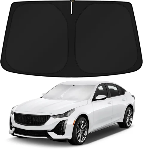 Vista 211 de KUST Parasol para parabrisas para BMW X1 F48 2016, 2017, 2018, 2019, 2020, 2021, 2022, accesorios de ajuste personalizado, parasol plegable