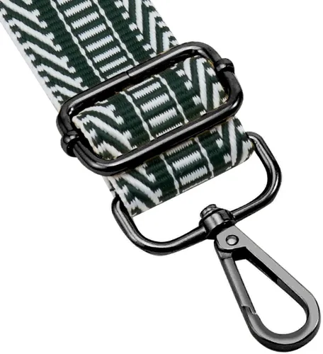 Vista 139 de ZOOEASS Hebillas de níquel Correa ancha para el hombro ajustable de repuesto para cinturón de pistola, hebilla de guitarra estilo bandolera