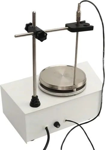 Vista 3 de Magnetic Hot Plate Magnetic Stirrer, with Smart Timer, 0-2400 RPM, Heating Tray Φ 120Mm, for Laboratory Experiment 50-1000Ml