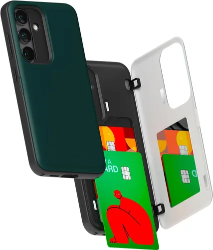 Vista 124 de GOOSPERY Funda tipo cartera para Samsung Galaxy S22 Ultra, [tarjetero] parachoques magnético de puerta con cierre automático, cubierta protectora