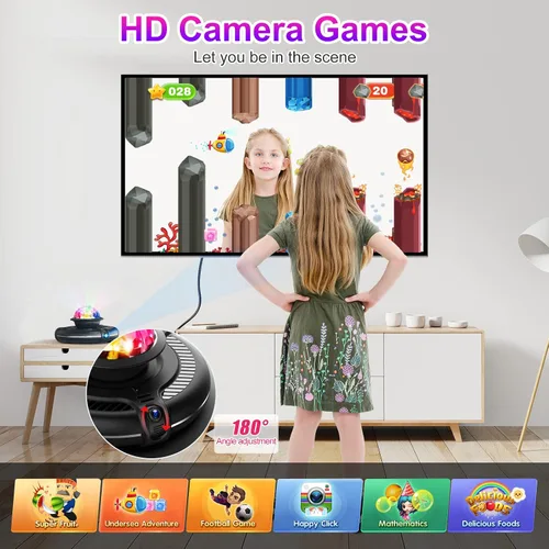 Vista 3 de FWFX Alfombrilla de baile de videojuegos para niños y adultos, juego de almohadilla de baile para TV, juguetes para niños de 4, 5, 6, 7, 8, 9, 10