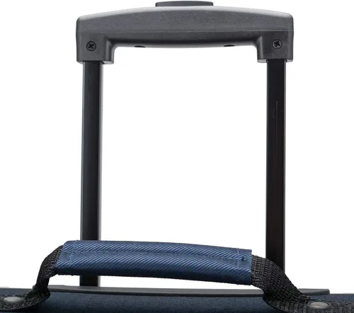 Vista 5 de U.S. Traveler Aviron Bay - Equipaje extensible con ruedas giratorias, Azul marinoflor y brillo), US08125N