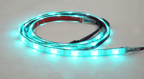 Vista 8 de NYC Acoustics Tira de luz LED RGB USB para retroiluminar tu televisor/monitor + control remoto