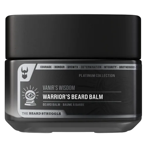Vista 12 de The Beard Struggle Warrior's - Bálsamo para barba – Colección Platino, Aesir's Triumph – Fórmula no grasosa de bajo agarre, lujosas fragancias
