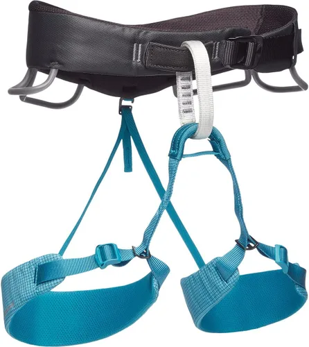 Vista 9 de BLACK DIAMOND Women’s Momentum Rock Climbing Harness Dual Core Construction Adjustable Waist & Leg Loops