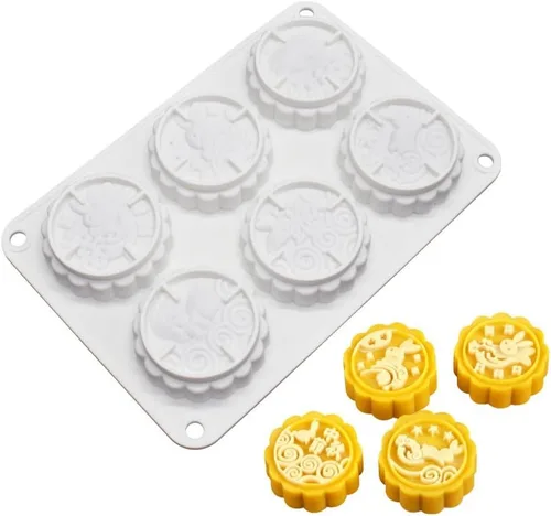 Vista 14 de Molde de silicona para tartas, bricolaje, hornear, chocolate, ecológico, molde para tartas, dulces, chocolate, pastel, hornear, accesorios de cocina