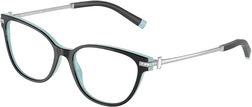 Vista 2 de Gafas graduadas Tiffany TF 2223 B 8055 Negro En Azul, NegroAzul Tiffany